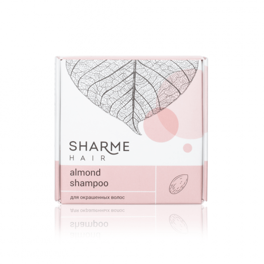 Натуральный твердый шампунь Sharme Hair Almond (миндаль) 3